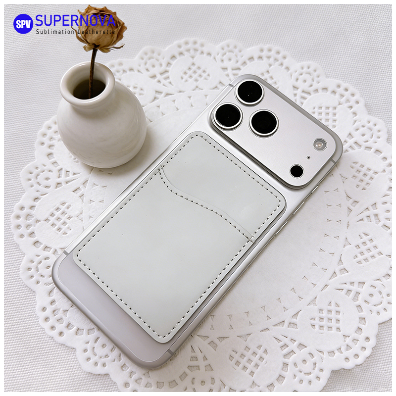 Etui na karty telefoniczne wykonane ze sztucznej skóry metodą sublimacji z magnesem Etui na karty telefoniczne wykonane ze sztucznej skóry metodą sublimacji z magnesem
