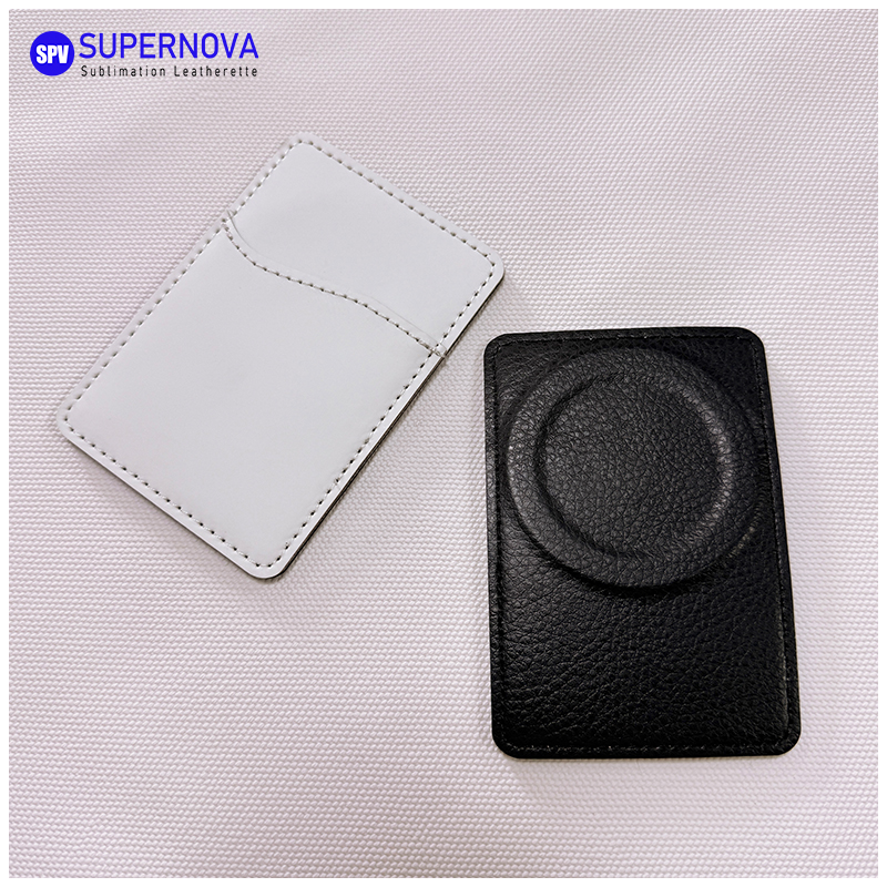 Etui na karty telefoniczne wykonane ze sztucznej skóry metodą sublimacji z magnesem Etui na karty telefoniczne wykonane ze sztucznej skóry metodą sublimacji z magnesem