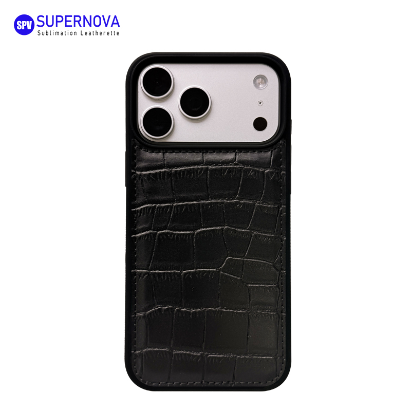 Laserowe etui na telefon ze sztucznej skóry