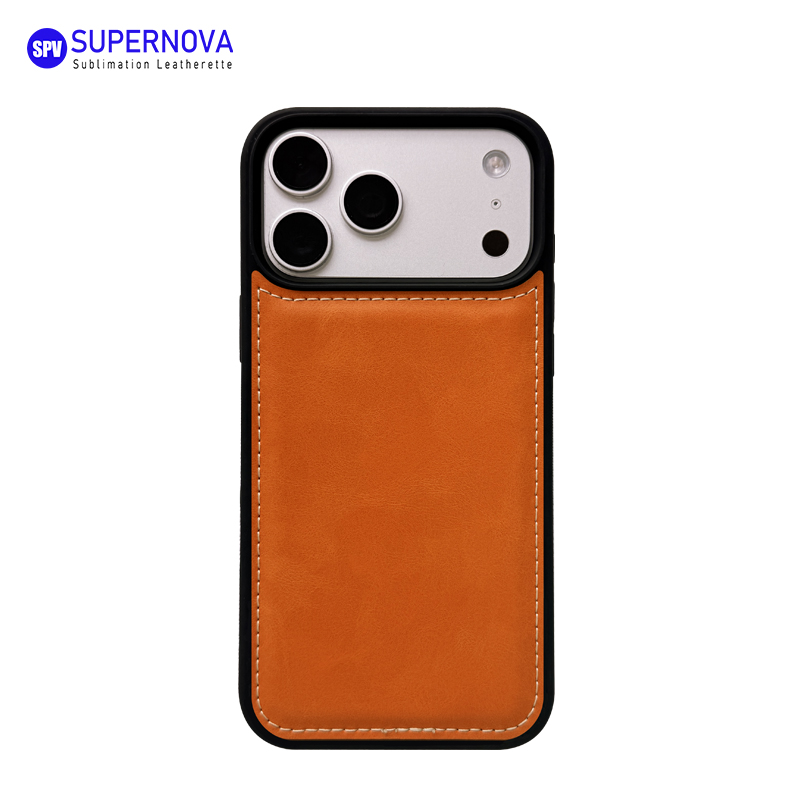 Laserowe etui na telefon ze sztucznej skóry