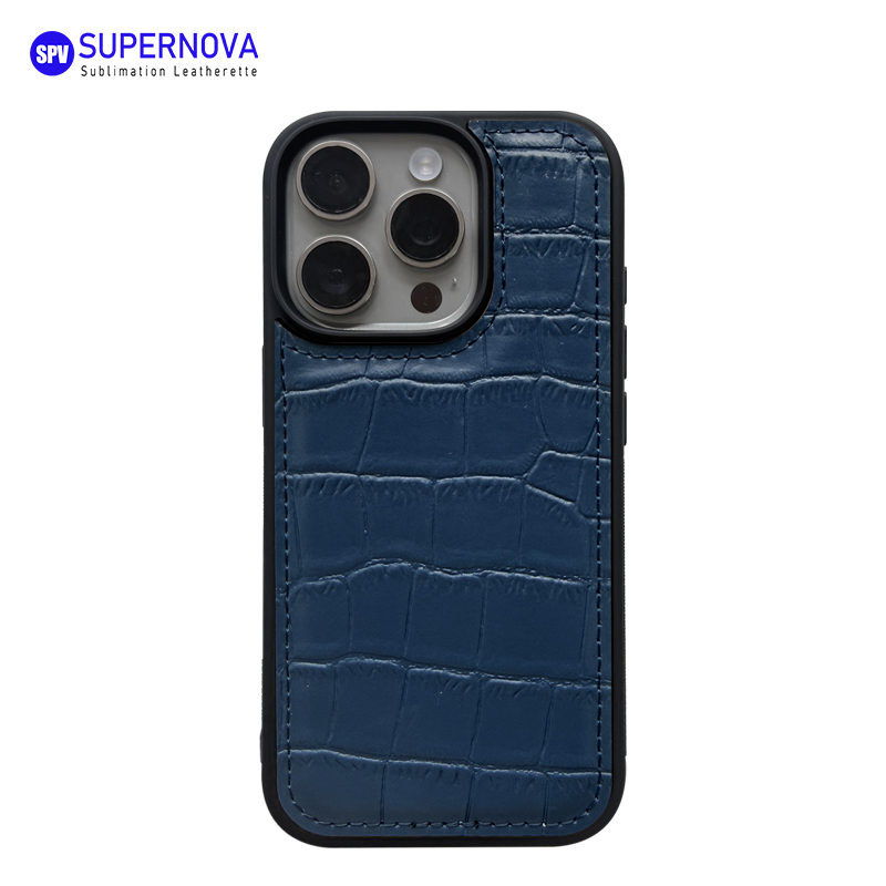 Laserowe etui na telefon ze sztucznej skóry