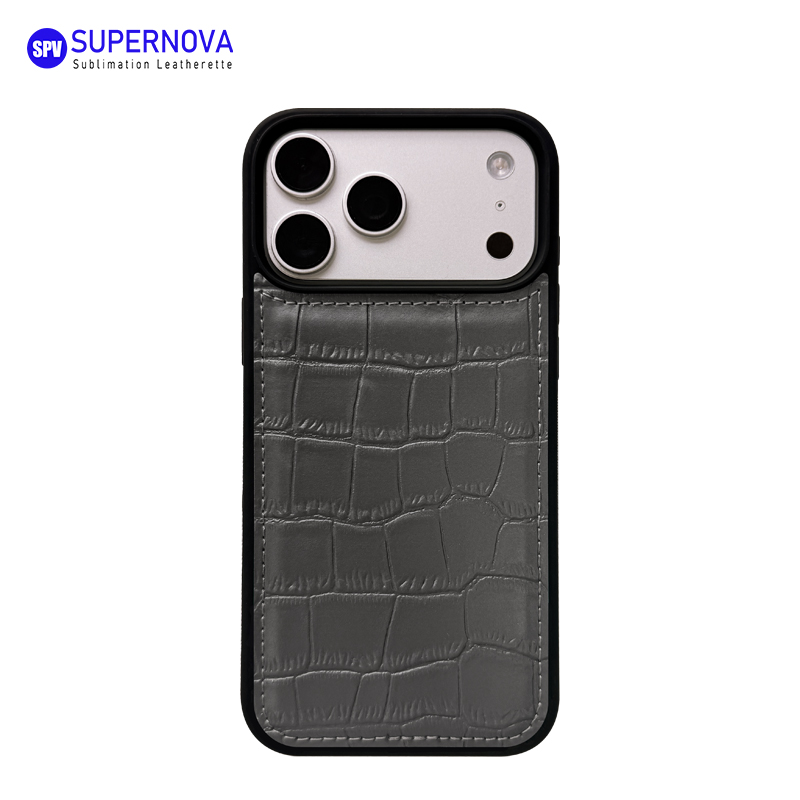 Laserowe etui na telefon ze sztucznej skóry