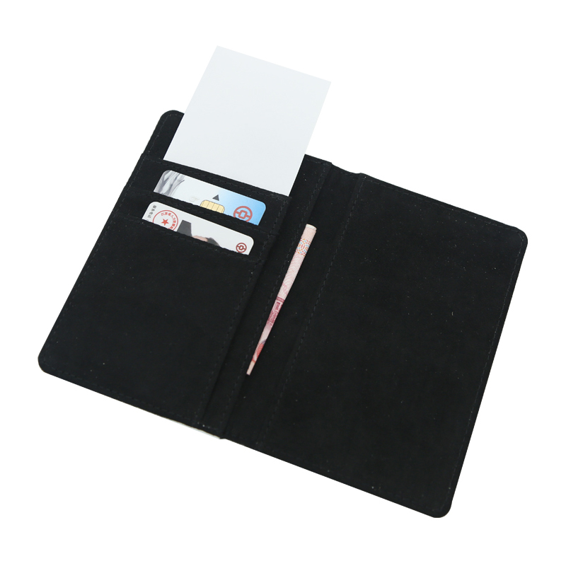 Etui na paszport wykonane ze sztucznej skóry metodą sublimacji z wewnętrzną nitką Etui na paszport wykonane ze sztucznej skóry metodą sublimacji z wewnętrzną nitką