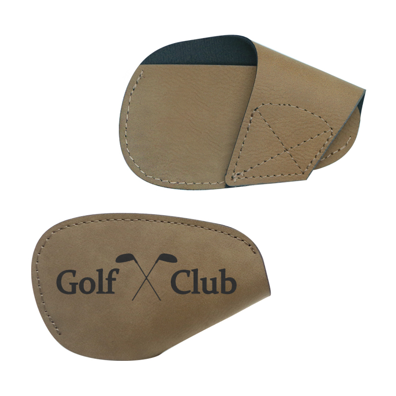 Pokrowiec na klub golfowy ze sztucznej skóry, nadający się do laserowania
