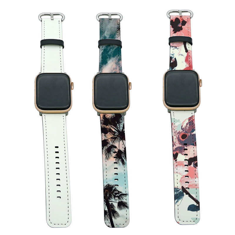 Paski do zegarków Apple ze skóry PU wykonane ze skóry sublimacyjnej dla serii 1/2/3-42 mm