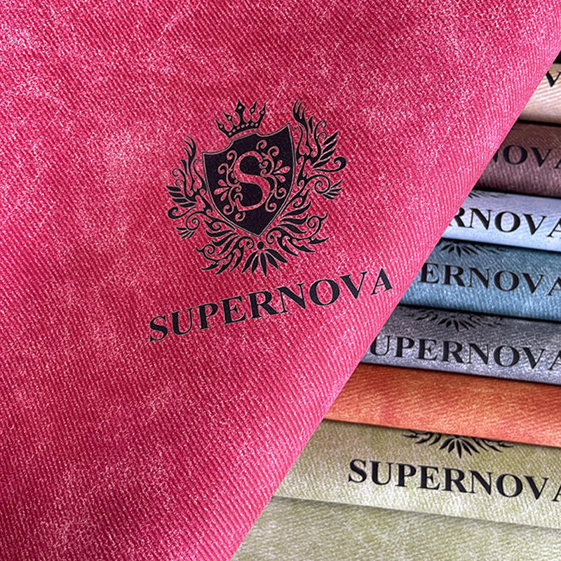 Denimowe arkusze ze sztucznej skóry do laserowania z klejem/bez kleju